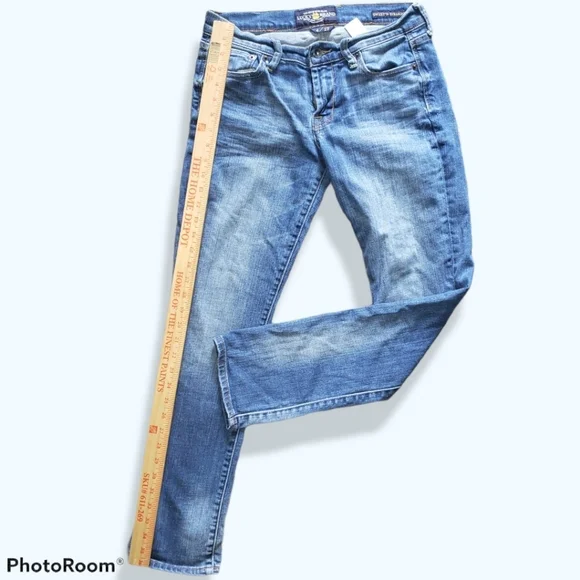 Lucky brand straight leg jeans 4 27 - Picture 3 of 7